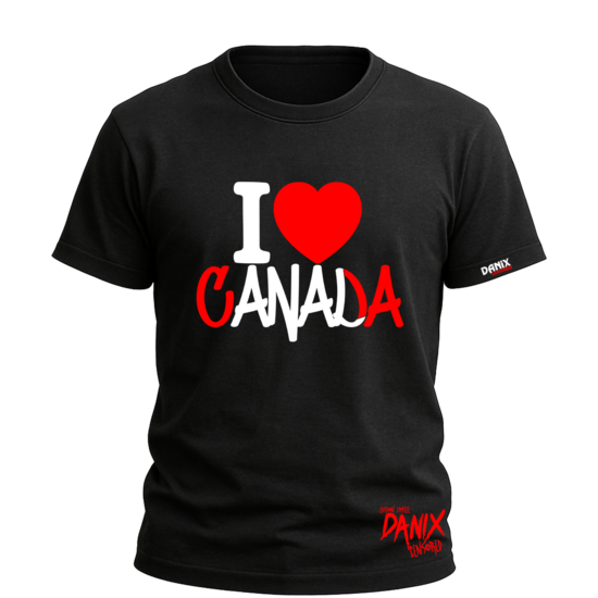 Tshirt I LOVE CANADA [DANIX CENSORED]